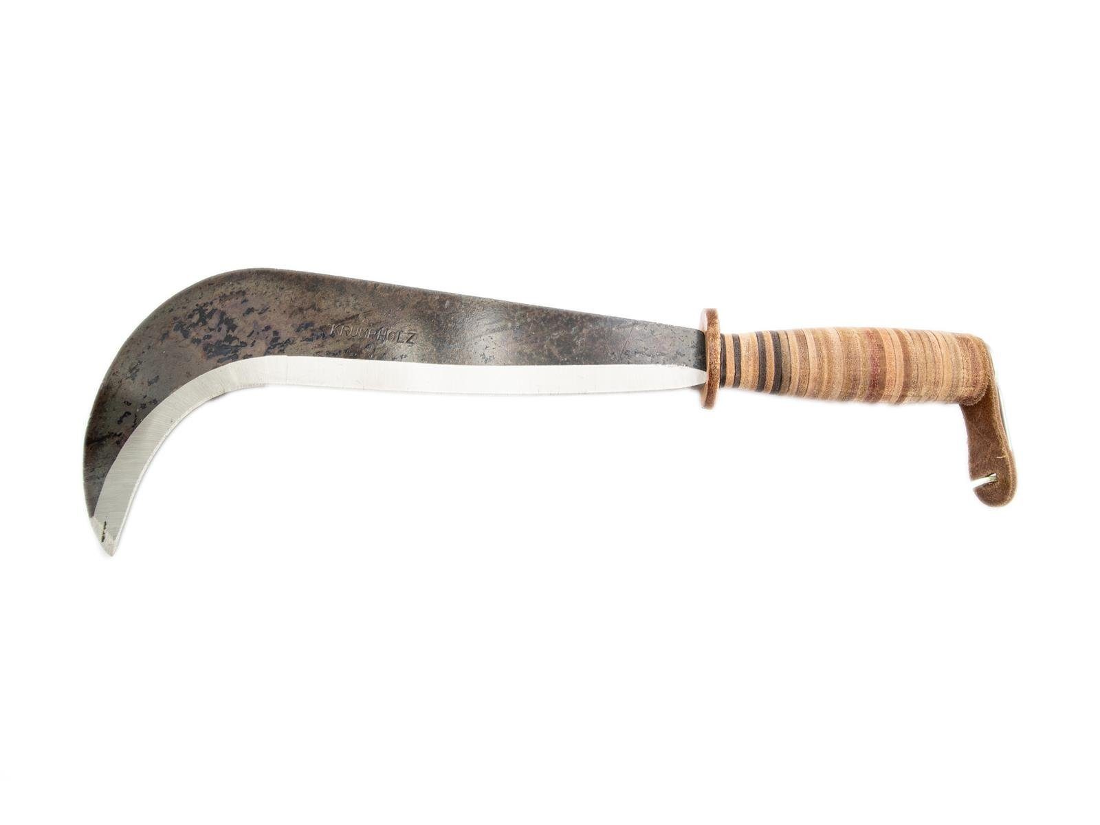 Krumpholz Gartenpflege-Set Krumpholz Schweizer Gertl mit Ledergriff und Handschutz
