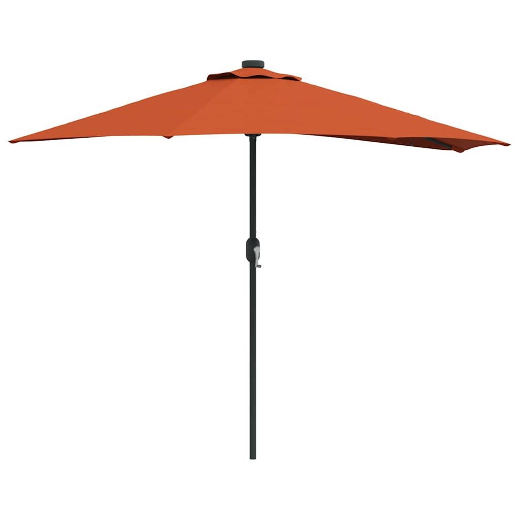 Sonnenschirm Garten-Sonnenschirm Terrakotta 294 x 150 x 224 cm