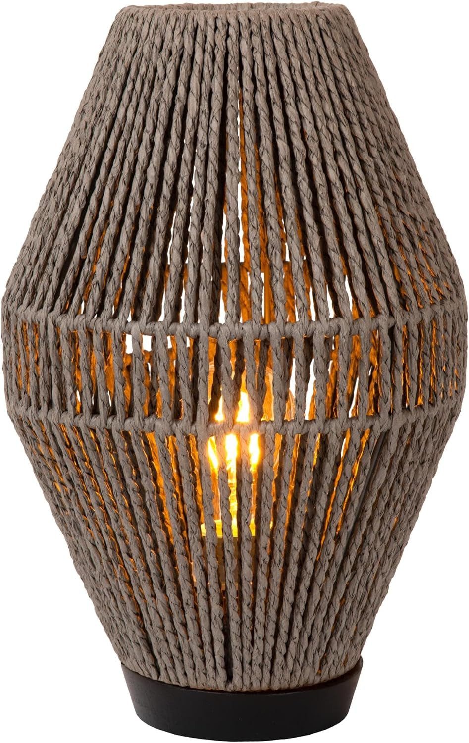 Lucide Tischleuchte LUCIDE CORDULLE - Tischlampe - 1xE27 - Grau