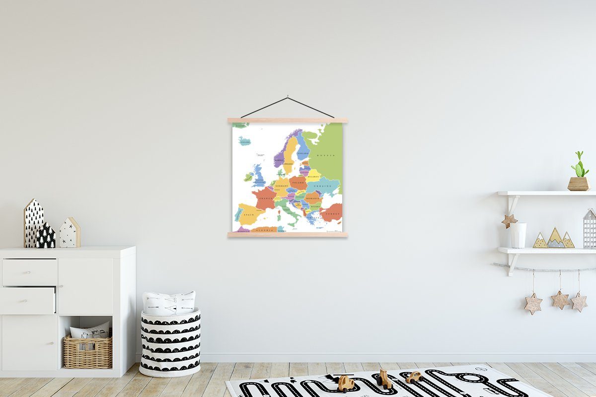 MuchoWow Poster Europa - Karte - günstig online kaufen