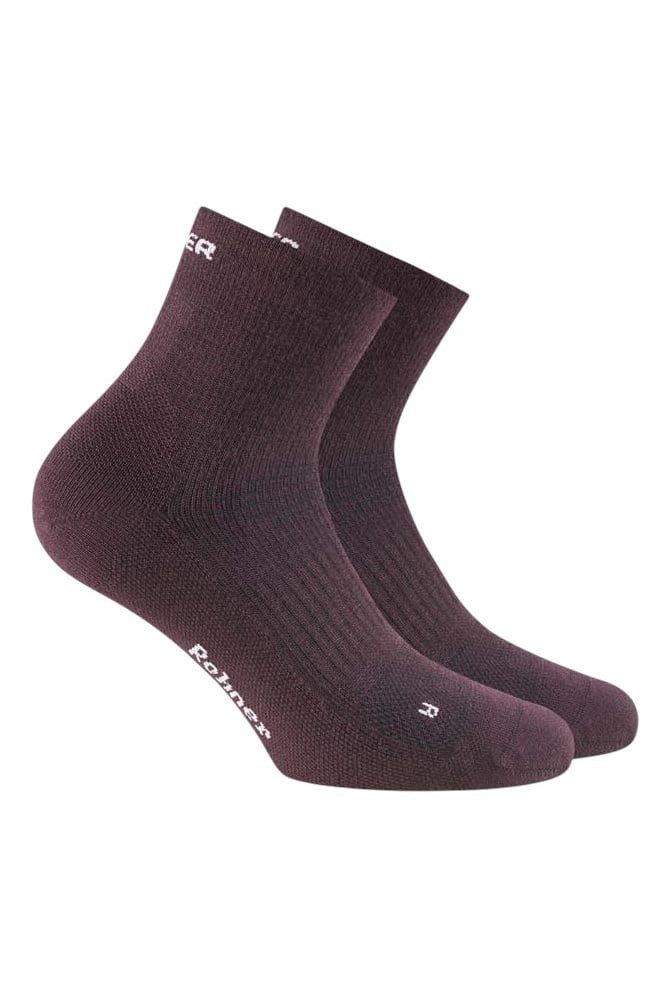 Wandersocken Dynamic Merino Quarter bordeaux - 1 Paar
