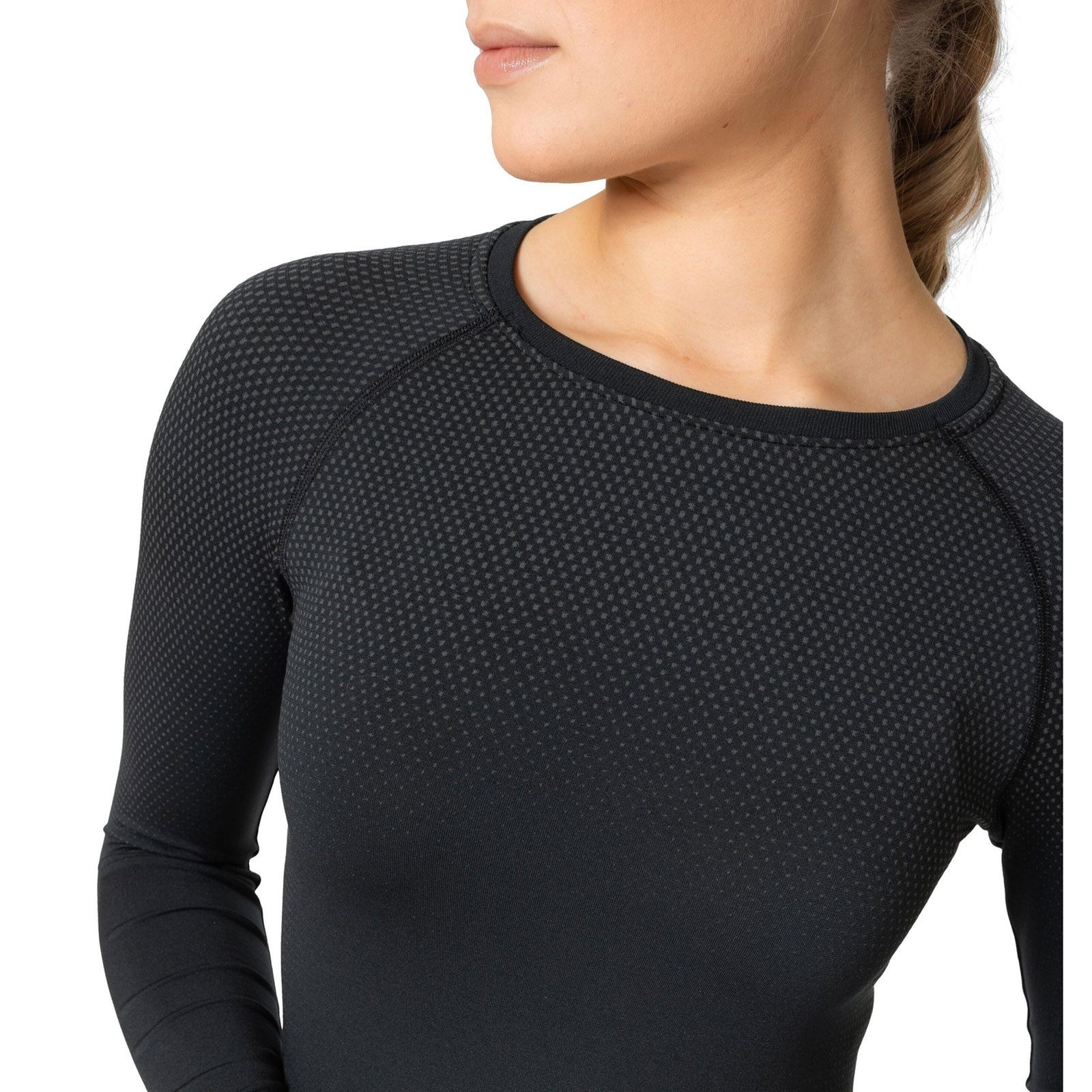 Odlo Funktionsshirt PERFORMANCE Light Baselayer Langarm-Shirt 188781-15000 Komfort und Performance aus recycelten Garnen