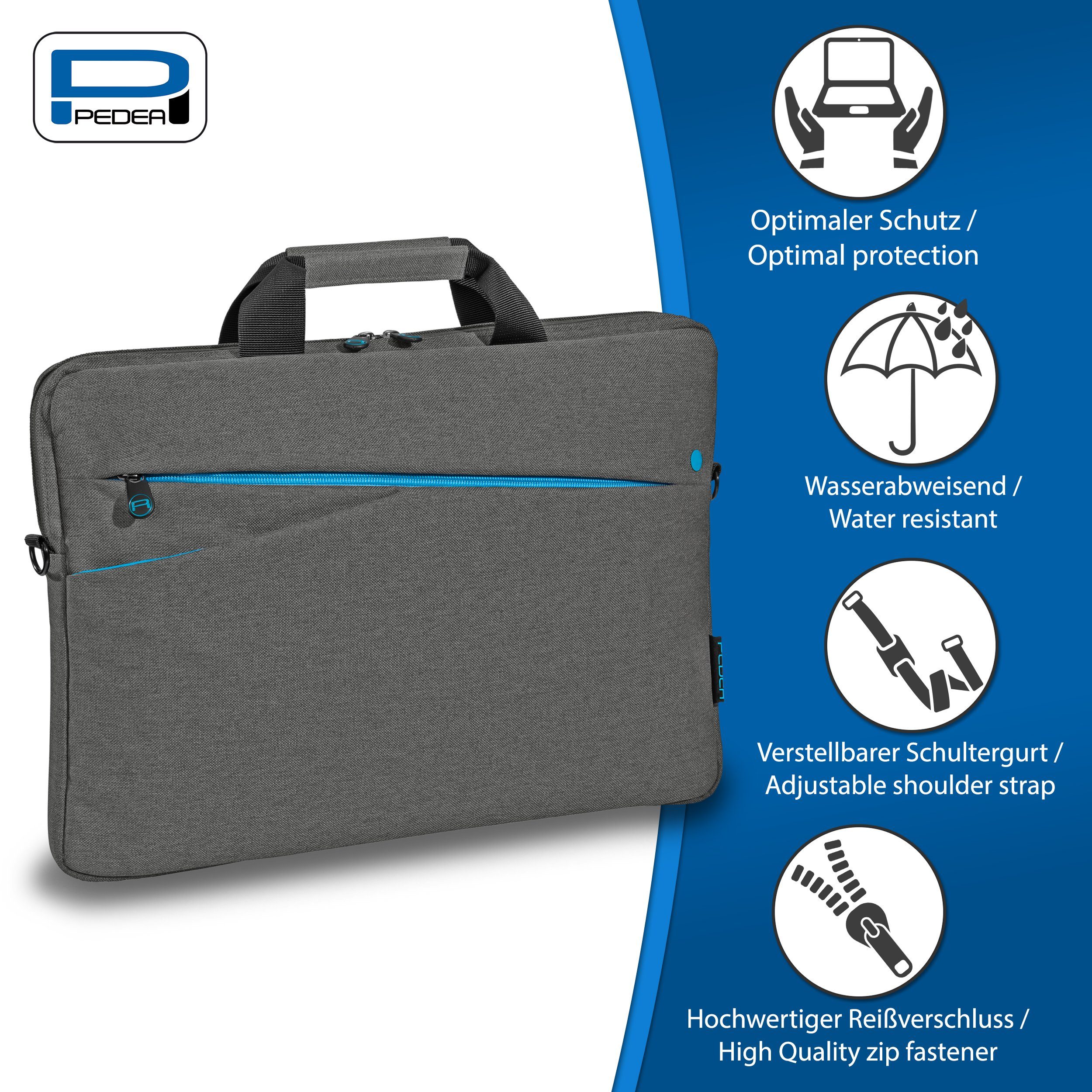 PEDEA Laptoptasche FASHION (17,3 Zoll (43,9 günstig online kaufen