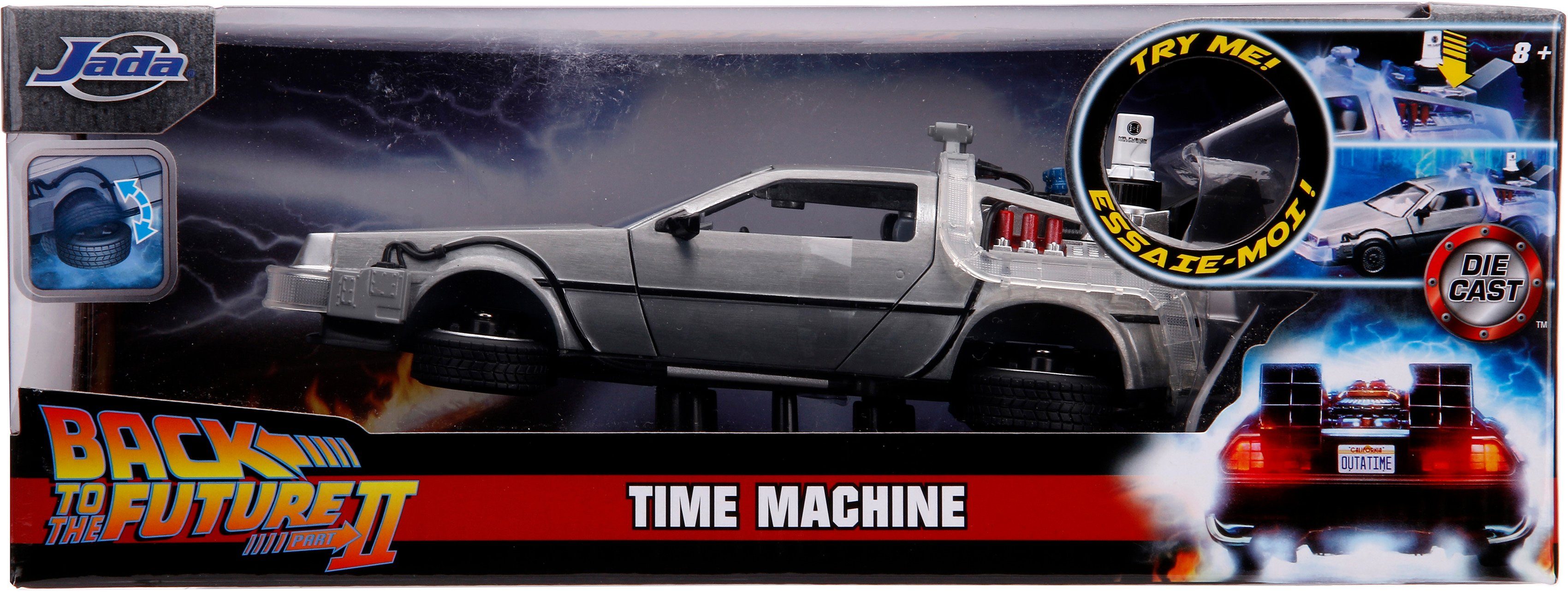 the Future Machine, 2 Back Spielzeug-Auto Time JADA to