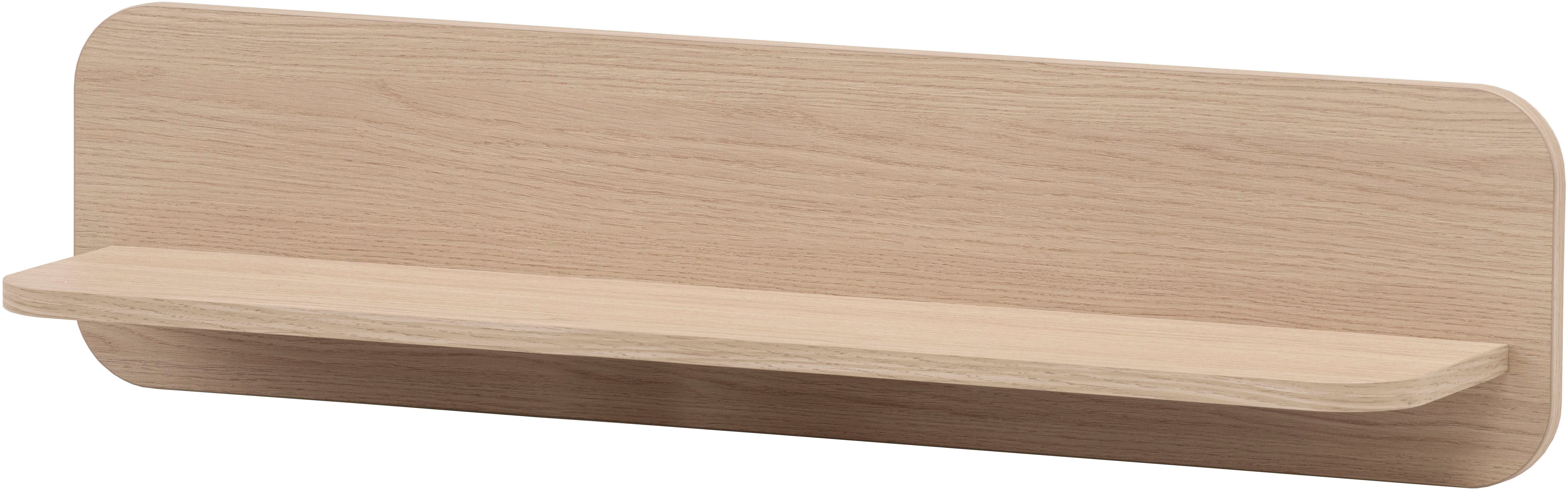 Home affaire Wandregal Torsby, modernes Wandboard Wandhalter mit Ablagefläche, 90 cm breit, vielseitig einsetzbares Hängeregal, abgerundete Ecken – Bild 2 von 5