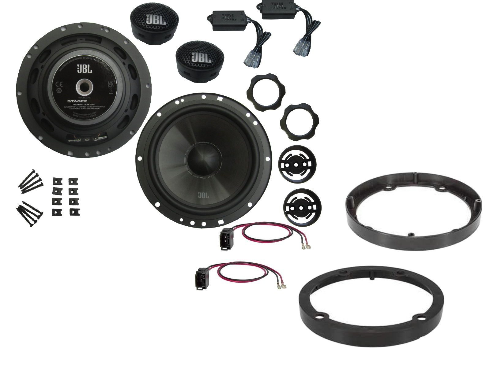 DSX JBL Lautsprecher für Mercedes Vito Viano W639 Bj 03–14 Tür vorne 720W Auto-Lautsprecher (90 W)