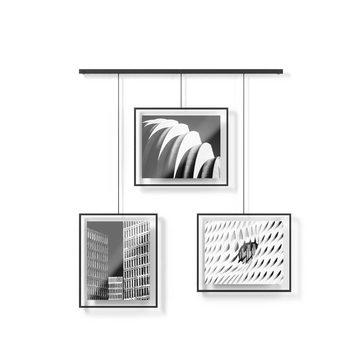 Umbra Bilderrahmen Collage Exhibit, für 3 Fotos in 20 x 25 cm, in Schwarz