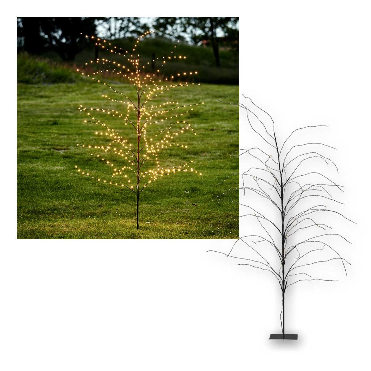 STAR TRADING LED Baum LED Bäumchen REEDY XL 180cm 480 LED warmweiß, IP44