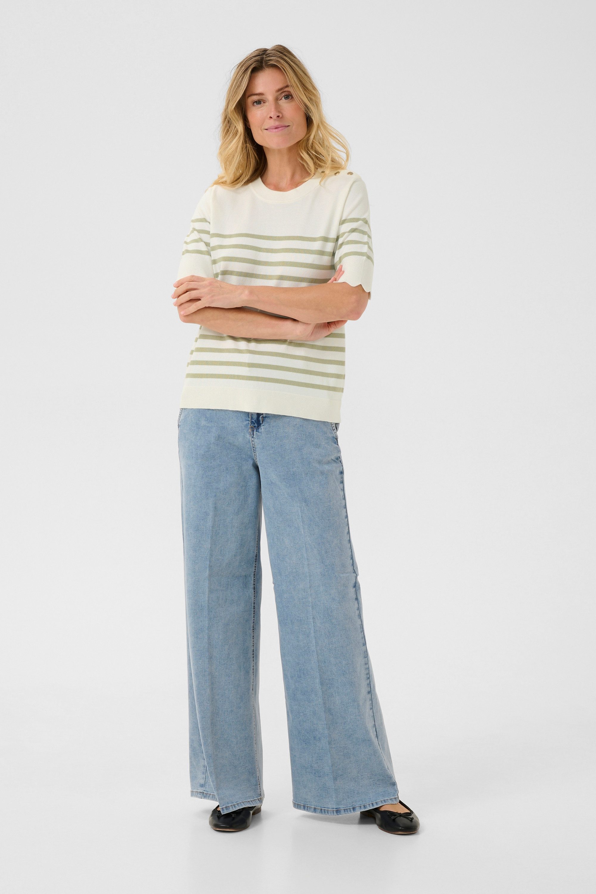 Cream Strickpullover Strickpullover CRVillea