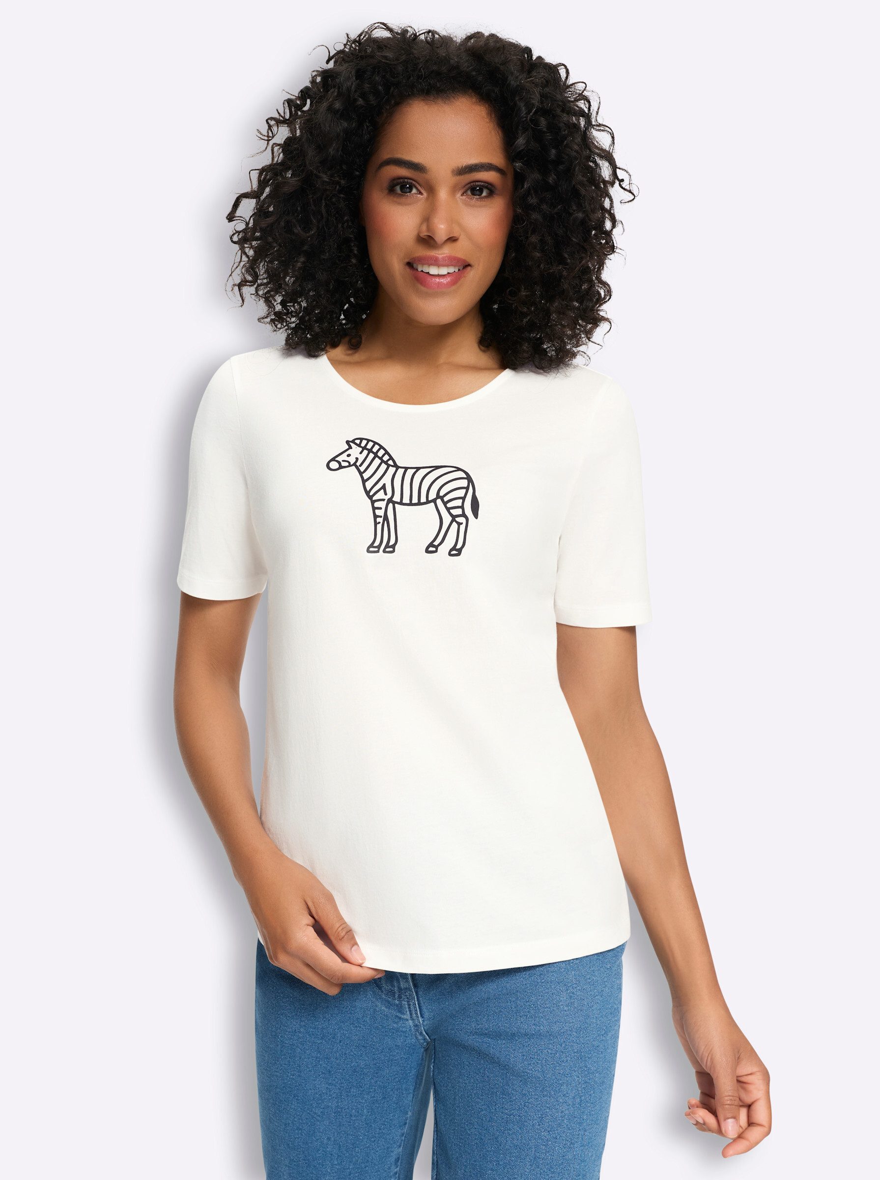 Sieh an! T-Shirt Doppelpack Shirts Kurzarm
