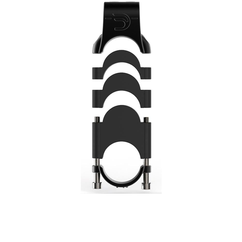 Deda Fahrradlenker Deda Spacer Kit Parabolica 2/Fastblack 2 - Riser Spacers 140 g, bis 55