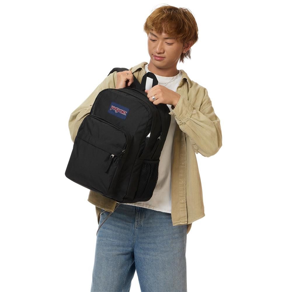 Jansport Tagesrucksack Big Day Pack Laptop-Rucksack 34 l, 15 Zoll, 4 Fächer (Rucksack, 1 Big Day Pack Rucksack), S-förmige Schultergurte, gepolsterter Rücken, 15-Zoll-Laptopfach