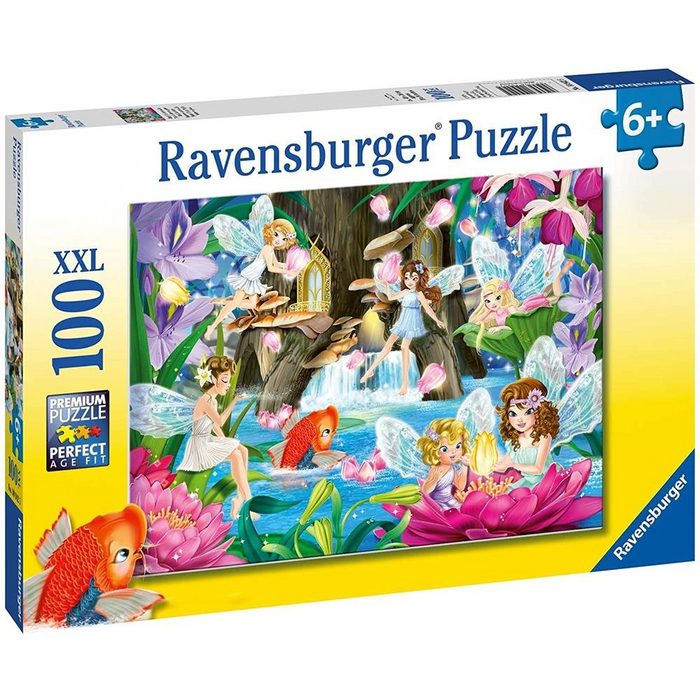 Ravensburger Puzzle Magische Feennacht Puzzleteile Kinderpuzzle 100 Teile mehrfarbig