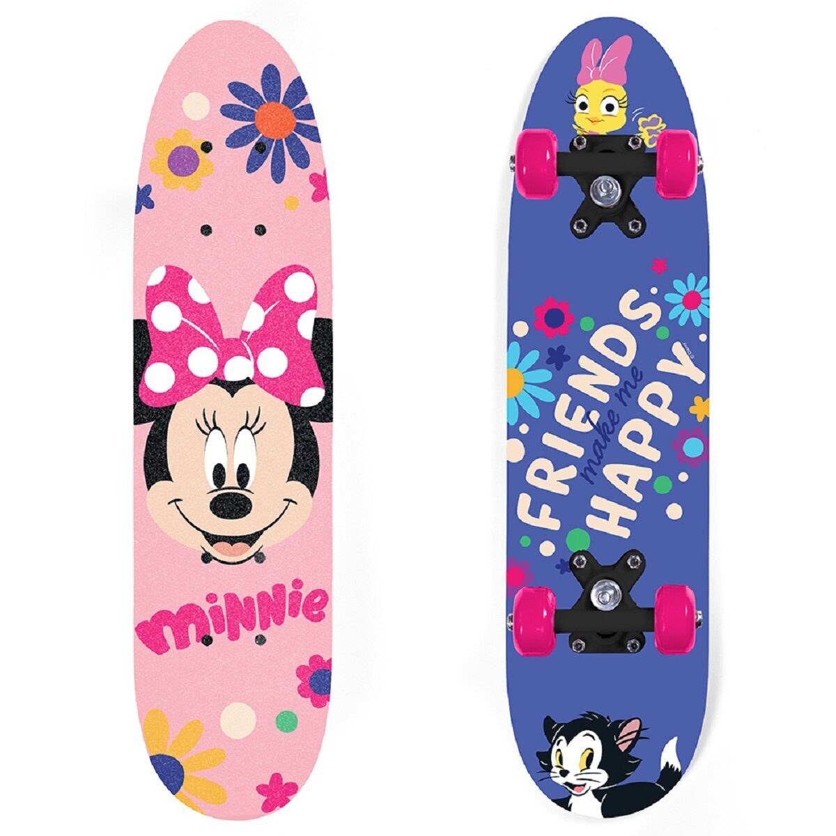 Skateboard Disney Minnie Skateboard – Ahornholz-Board für Kinder (61x15 cm)