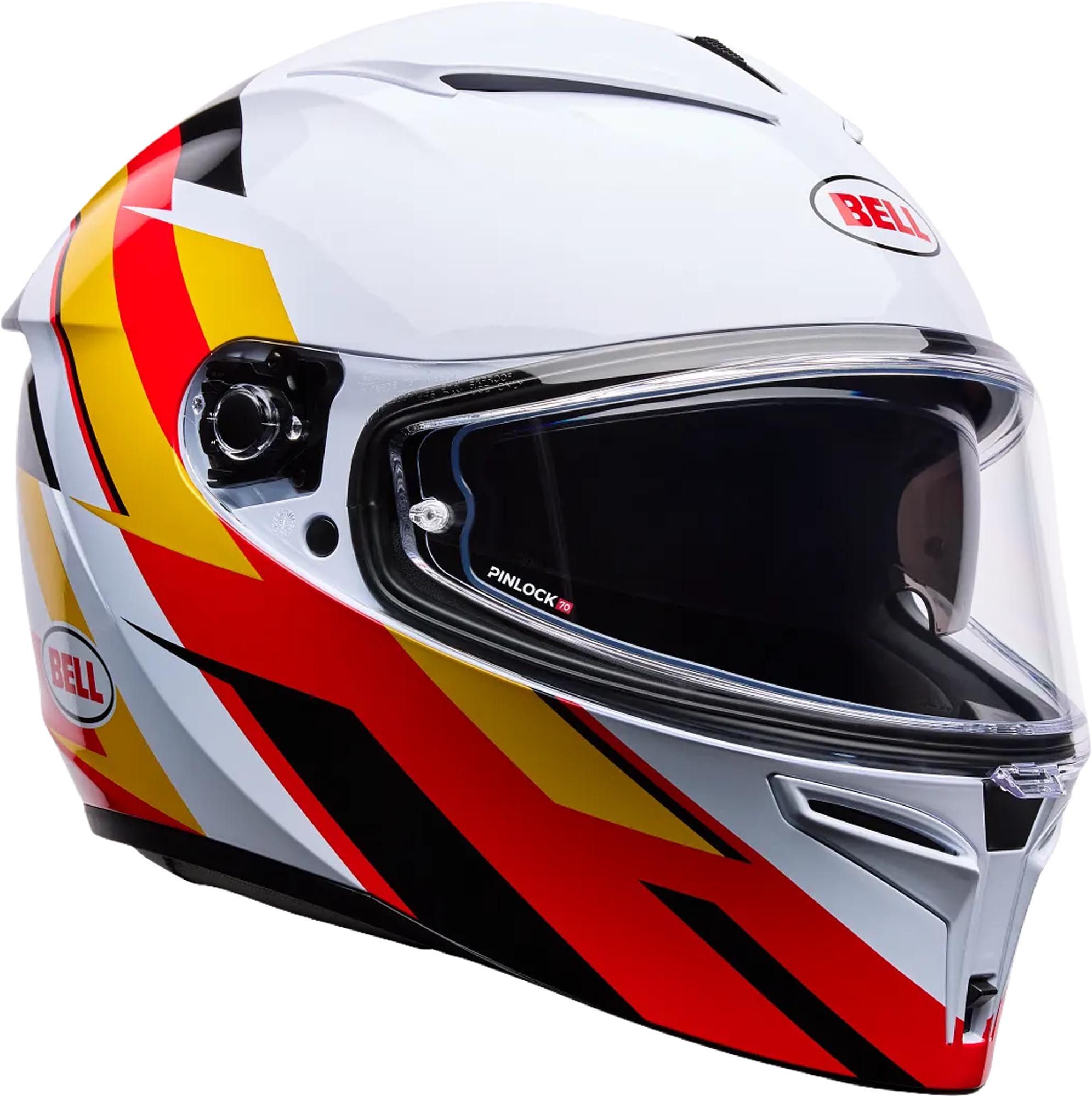 Bell Motorradhelm Lithium Nova Helm, vorbereitet für Kommunikationssystem,Pinlockscheibe enthalten,her
