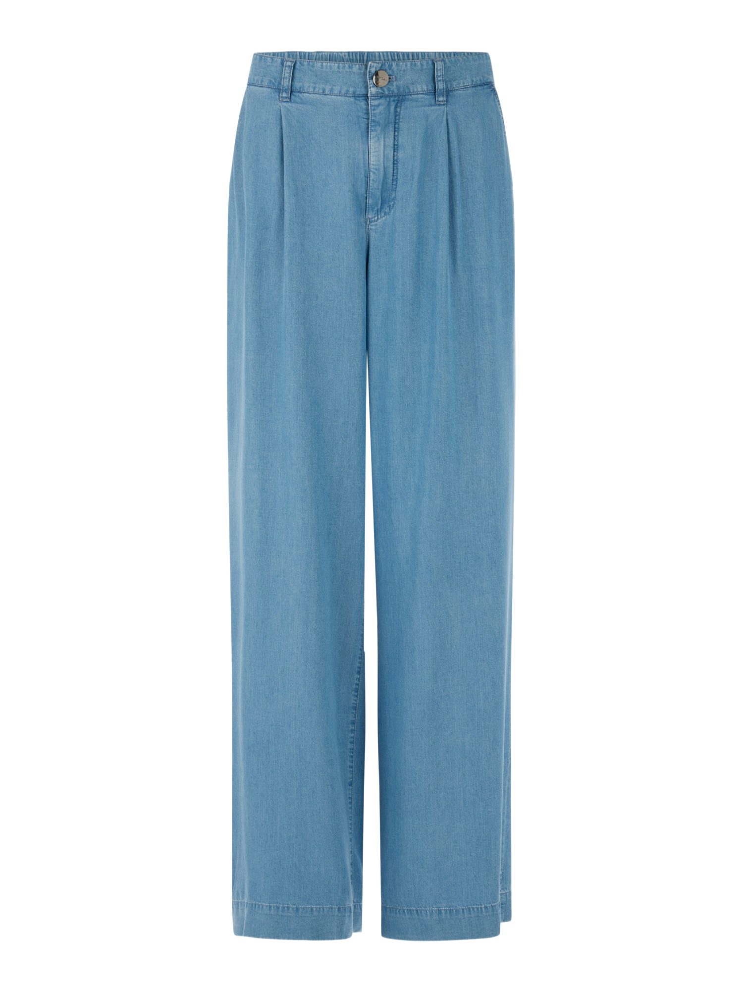 Marc Cain 5-Pocket-Jeans AC.2 - D - Serene Hues blau,Casual,Lyocell,Unifarben,Wide Leg,Hoch
