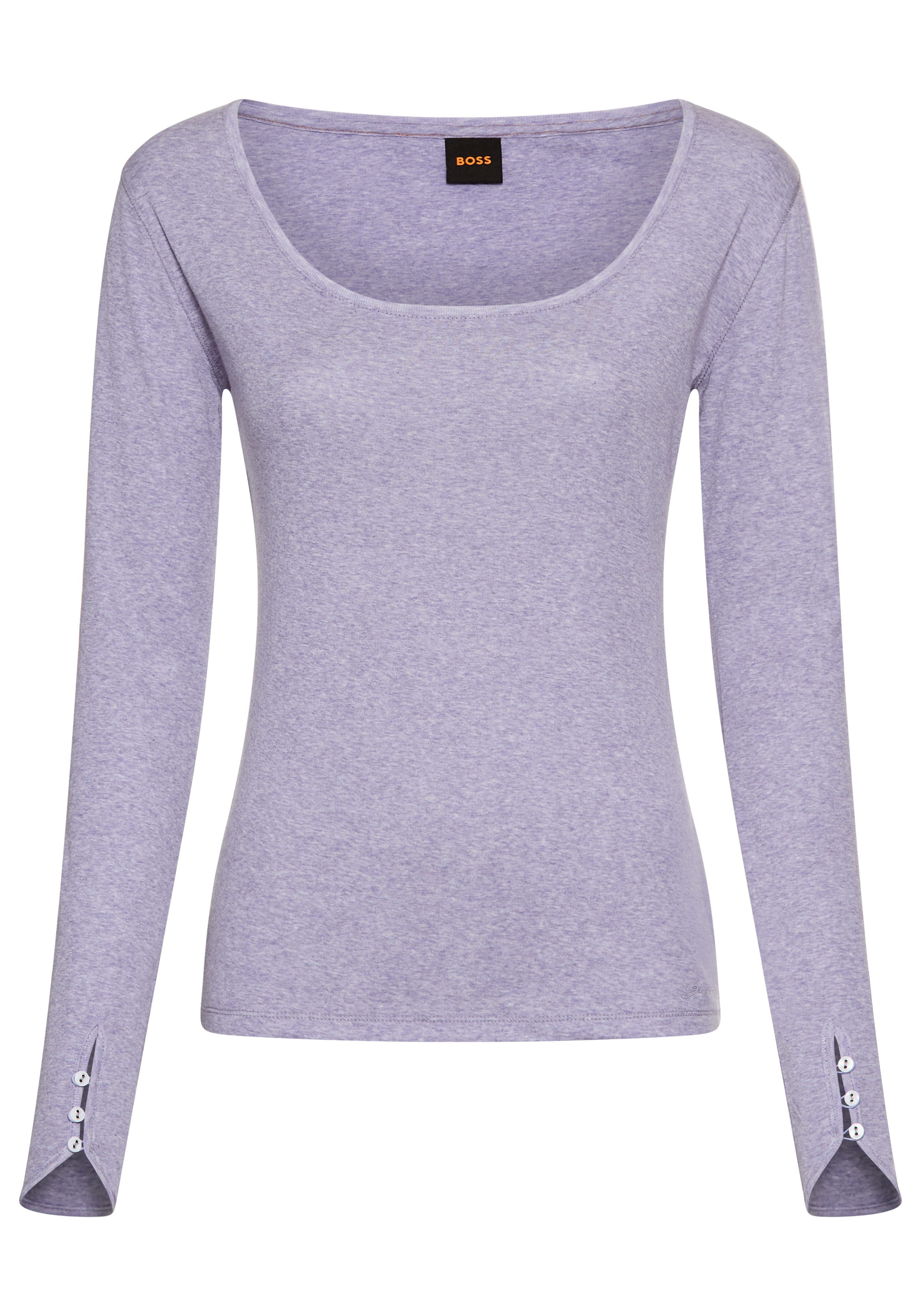 BOSS ORANGE Langarmshirt Edeline Premium Damenmode günstig online kaufen