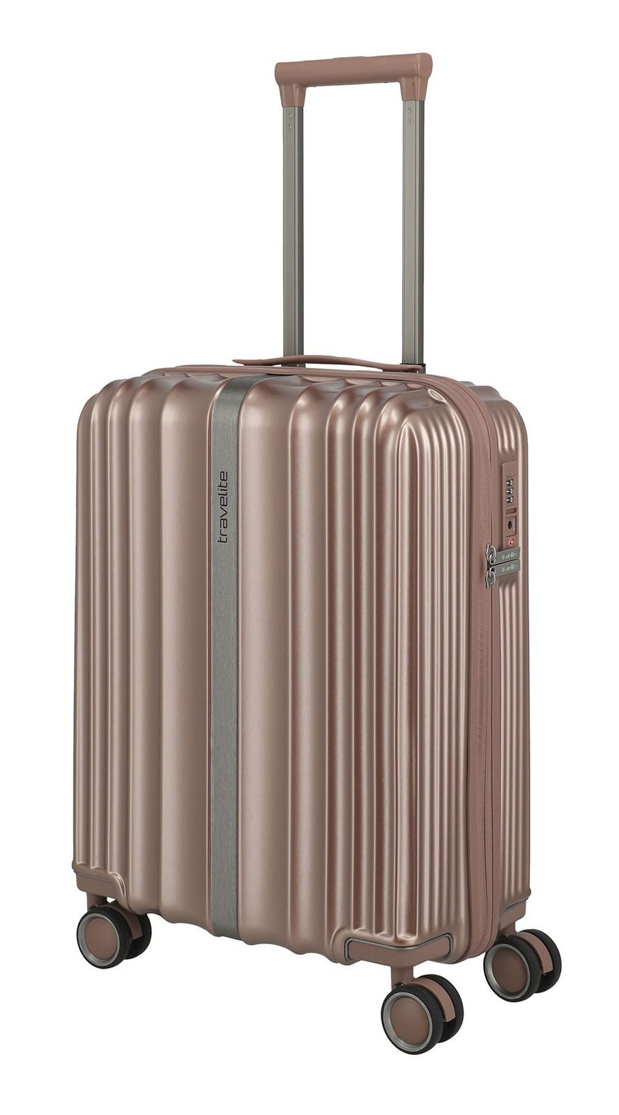 travelite Hartschalen-Trolley 4W Trolley, 4 Rollen
