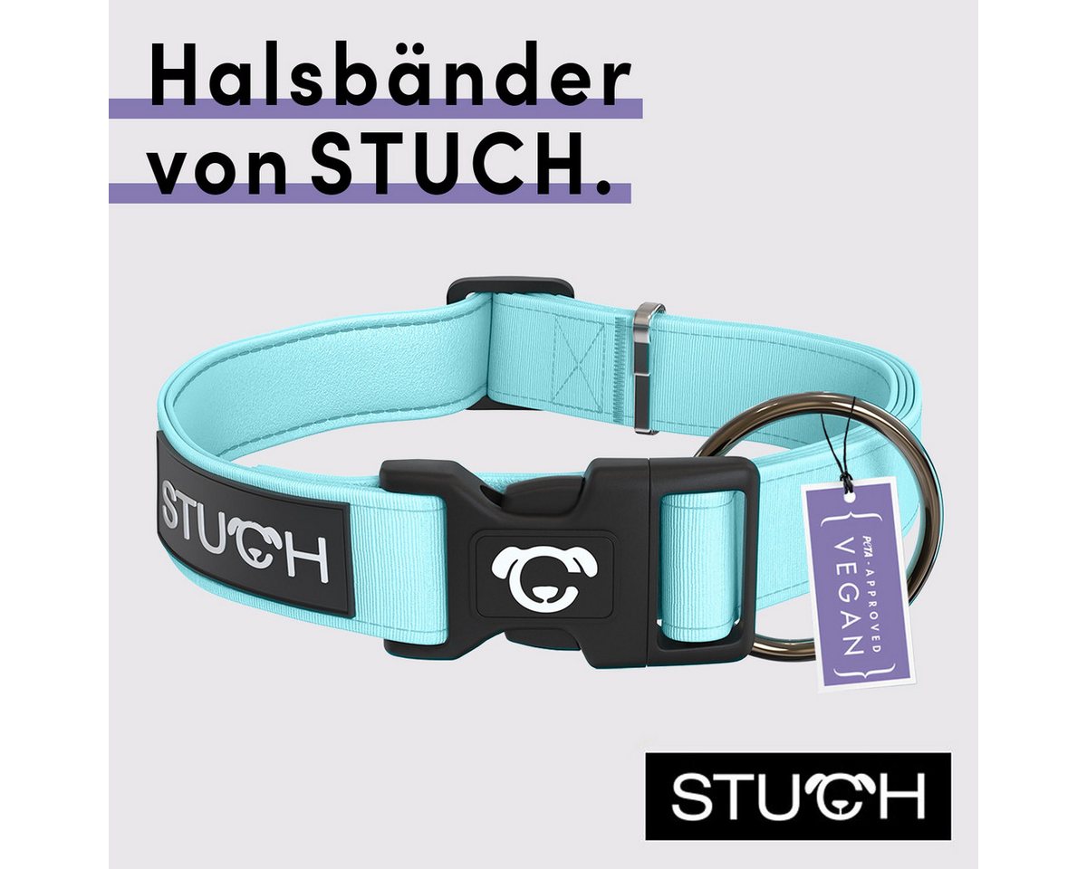 Thumbnail - STUCH Hunde-Halsband STUCH Hundehalsband - verstellbares und gepolstertes Nylon Halsband