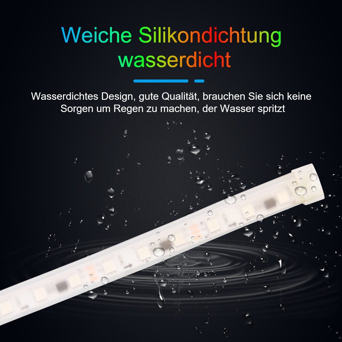 Streamer-Licht LED-Streifen Bunte götäzer Streamer-Türseitenlichter, magisches Festzelt-LED-Chassis-Streamer-Licht,