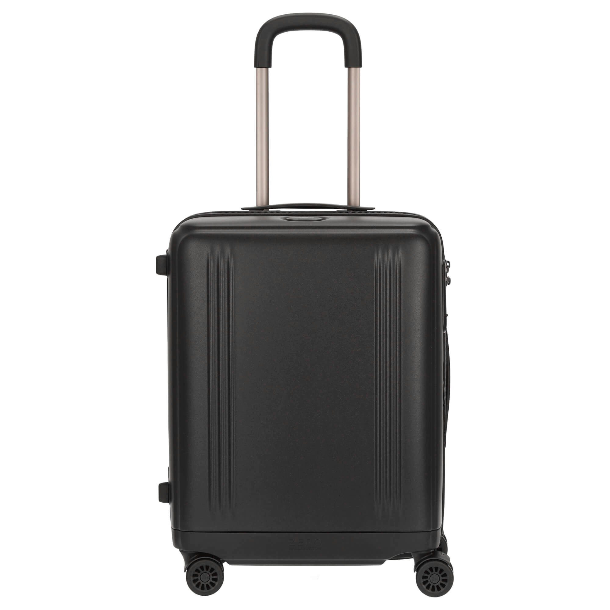 Zero Halliburton Koffer Edge Light Carry-On - 4-Rollen-Trolley 55.9 cm (black), 4 Rollen Rollen