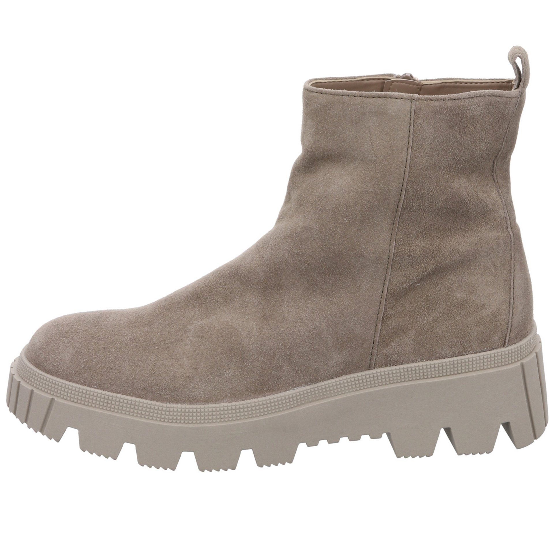 Gabor Elegant Boots Veloursleder Stiefelette (dust) Damen salbei Stiefeletten (07301882) Freizeit Schuhe