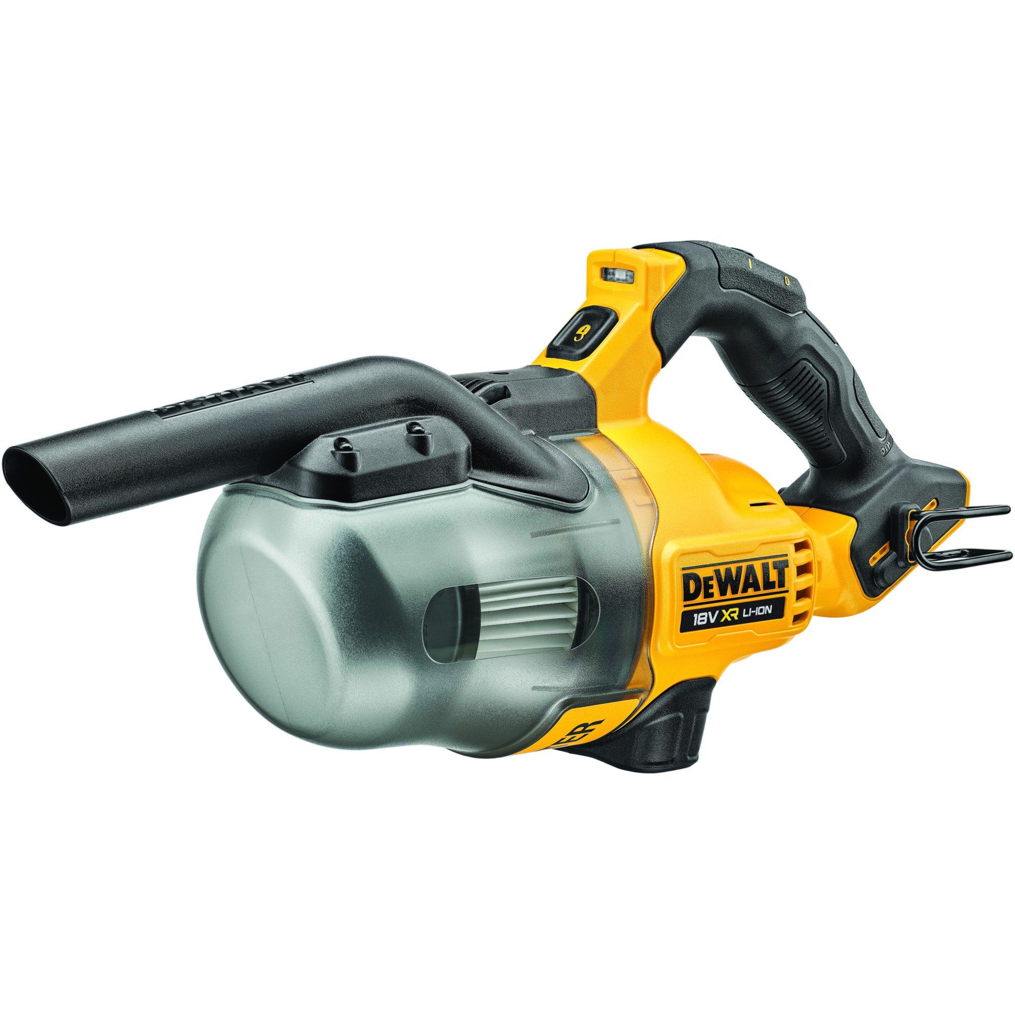 DeWalt Bodenstaubsauger DEWALT DCV501LN-XJ, Handstaubsauger, (ohne Akku, Beutellos