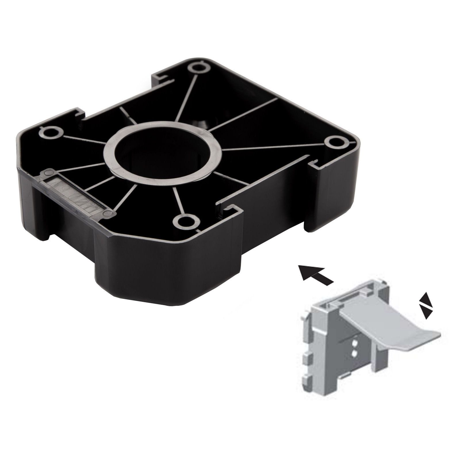 SO-TECH® Montagezubehör 10x Blendenhalterung - für 16 mm Sockelblende Sockelleiste – Bild 5 von 5