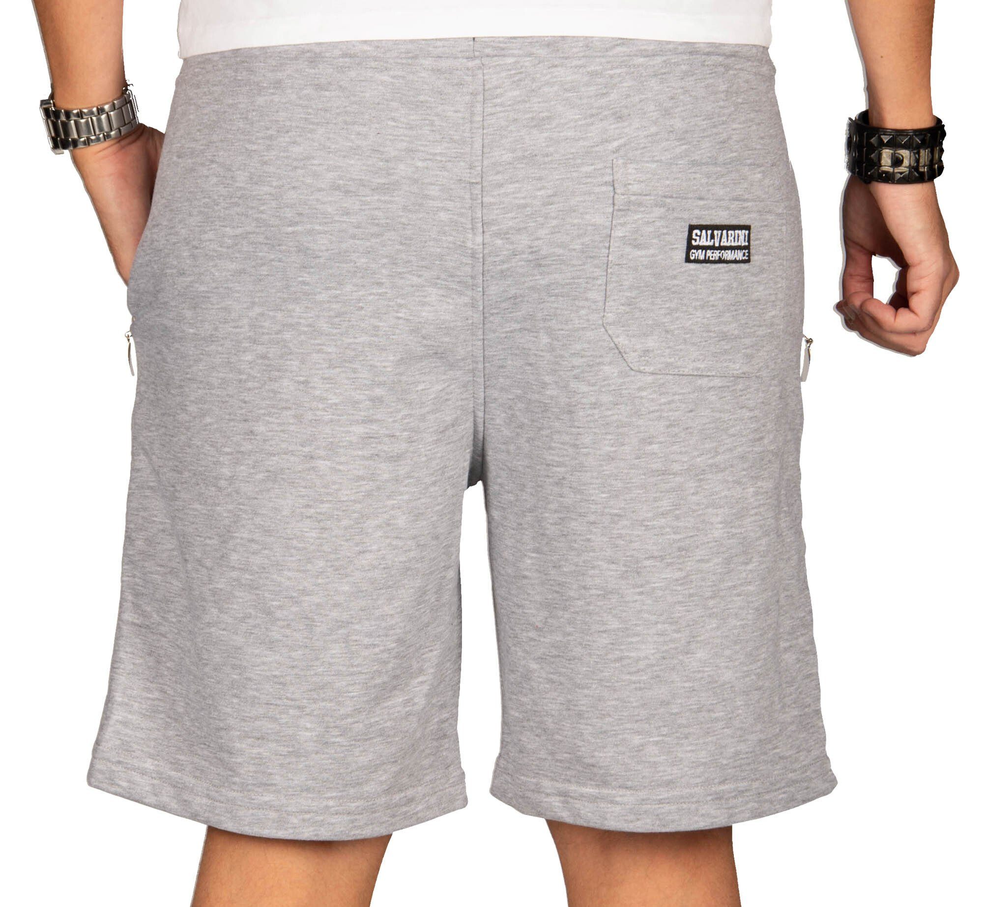 breitem Kordelzug Shorts Alessandro Salvarini mit grau