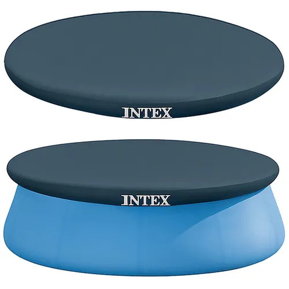 Intex Poolverdeck Poolabdeckung Abdeckplane Poolschutz, (Spar-Set, 1-St), witterungsbeständig, Kordelzug, einfache Montage