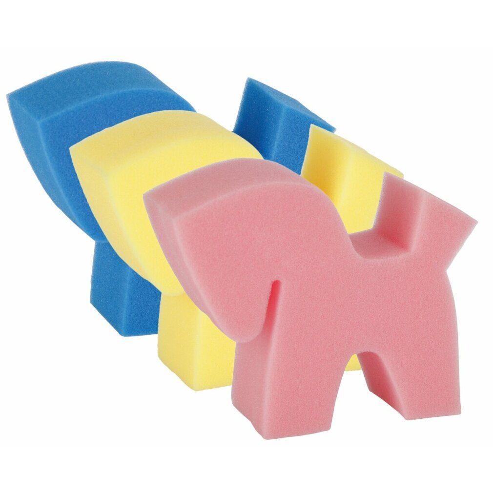 Kerbl Pet Pferdebürste Schwamm Flecki Pferd 3 Farben