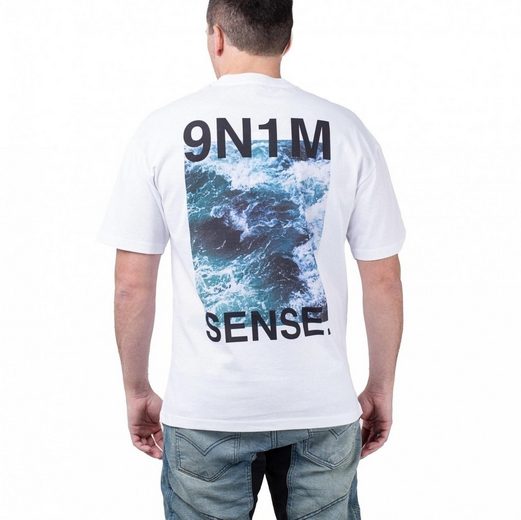 9N1M SENSE Kurzarmshirt »SENSE 9N1M Waves Tee«