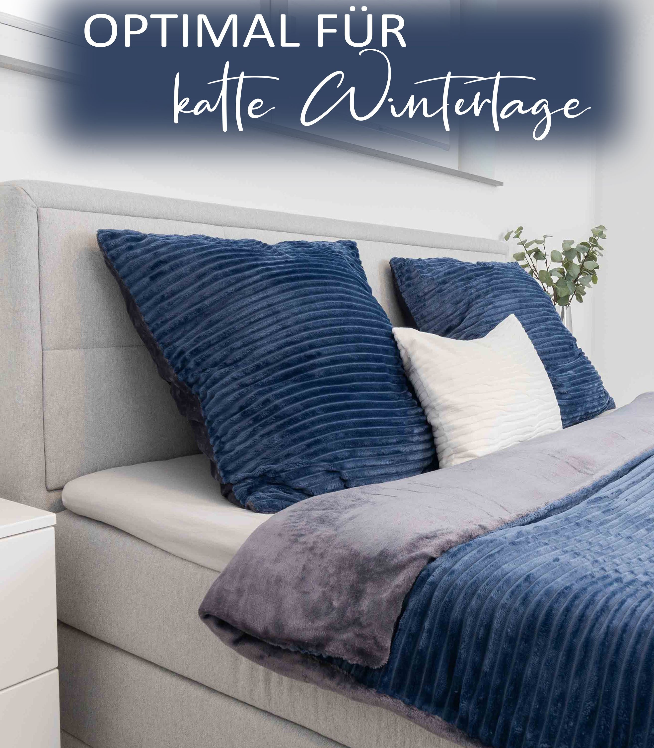 Leonado Vicenti Bettwäsche Teddyplüsch Cord Optik, Fleece, 4 teilig, extra günstig online kaufen