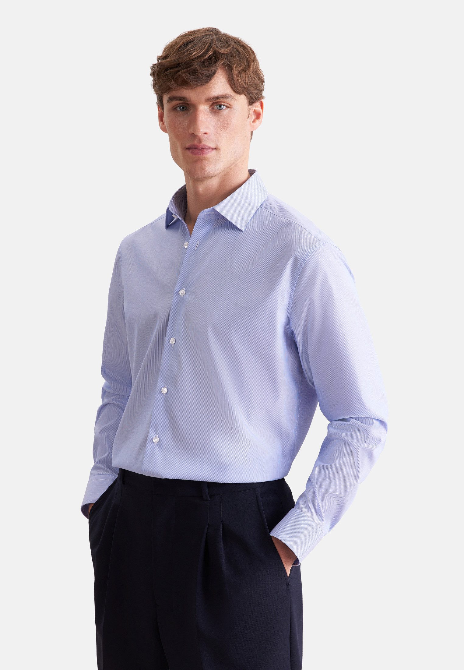 Businesshemd Schwarze Rose