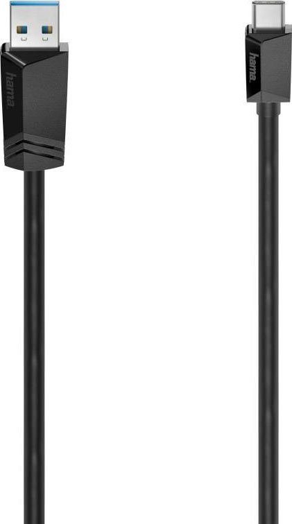 USB-C-Kabel USB-C-Stecker-USB-A-Stecker USB 3.2 Gen1, 5 5 Gbit/s 1,5m USB-Kabel