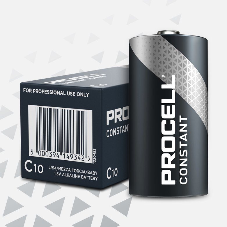 Duracell »Procell Constant Baby/C/LR14« Batterie, LR14 (1,5 V, 10 St