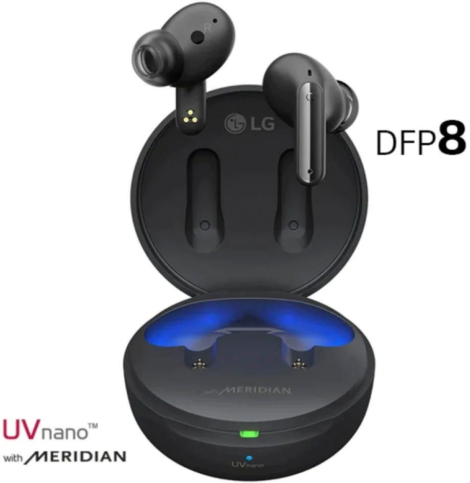 Bluetooth) (ANC), In-Ear-Kopfhörer LG Free (Active Cancelling TONE Noise DFP8 schwarz