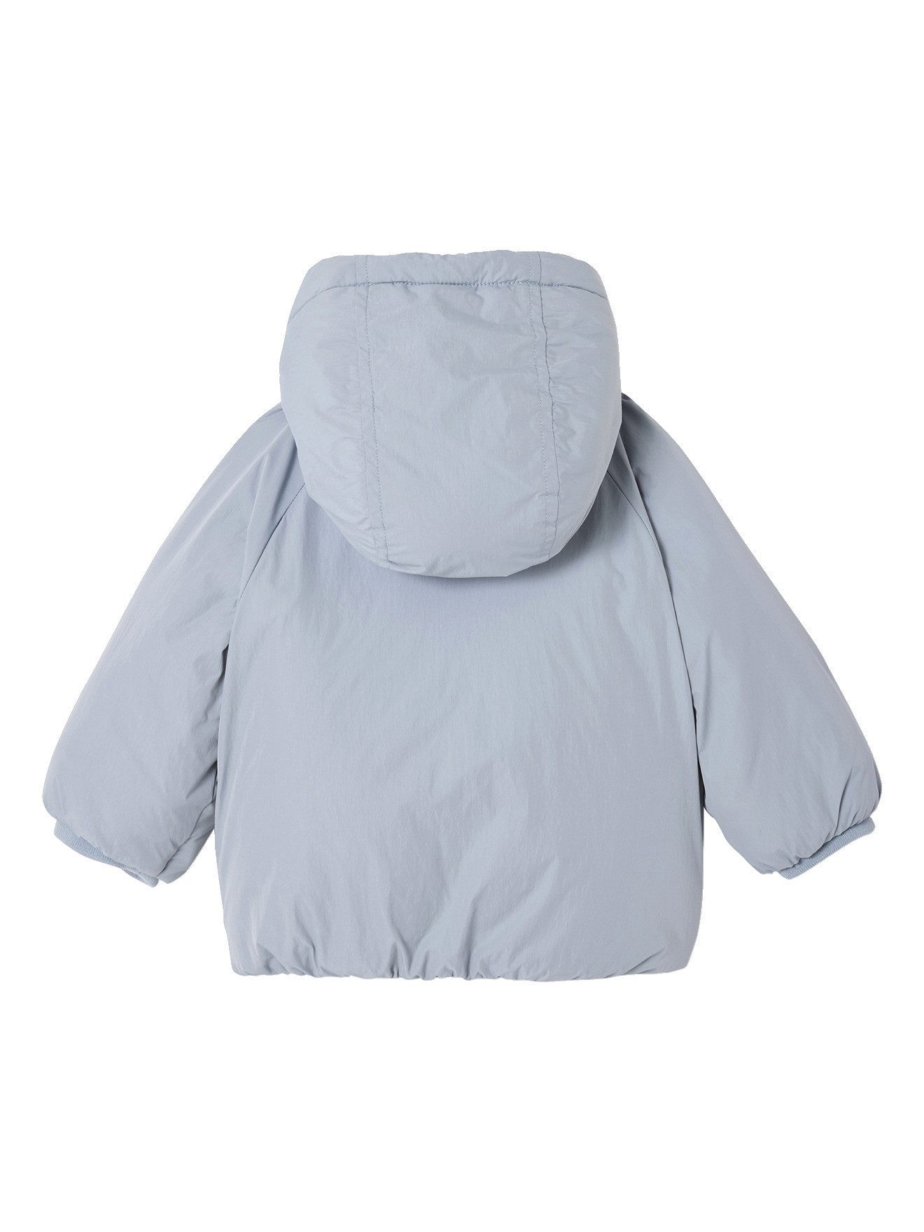 vertbaudet Steppjacke Baby Steppjacke mit Kapuze und Fleecefutter