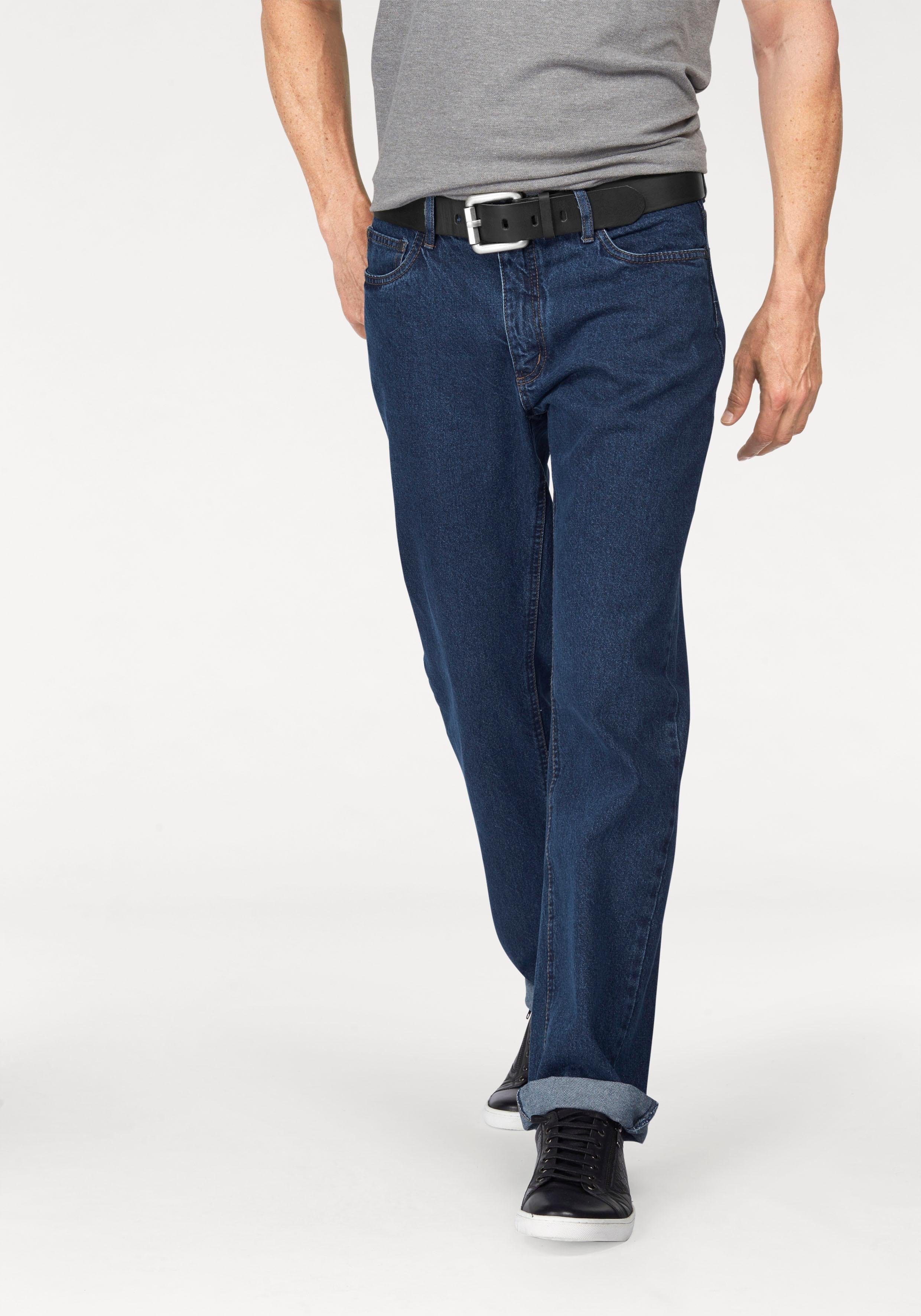 Arizona Regular-fit-Jeans James regular fit, gerades Bein, Five-Pocket-Form, normale Leibhöhe