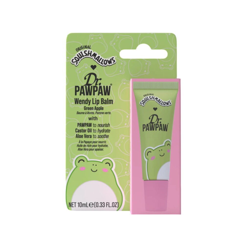 Dr. Pawpaw Lippenpflegemittel, Wendy Green Apple, Aloe Vera, feuchtigkeitsspendender Lippenbalsam
