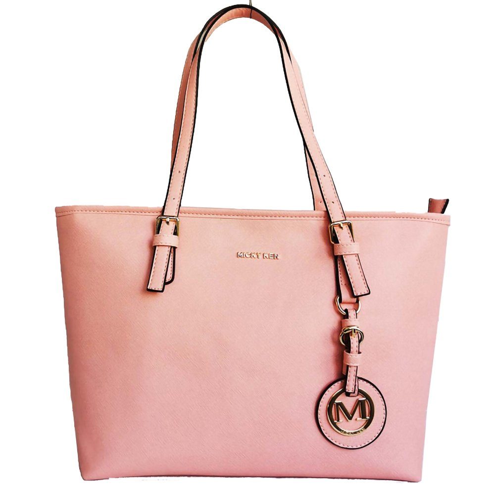 GelldG Handtasche Handtasche, Shopper Schultertaschen mit verstellbarem Handtasche Rose