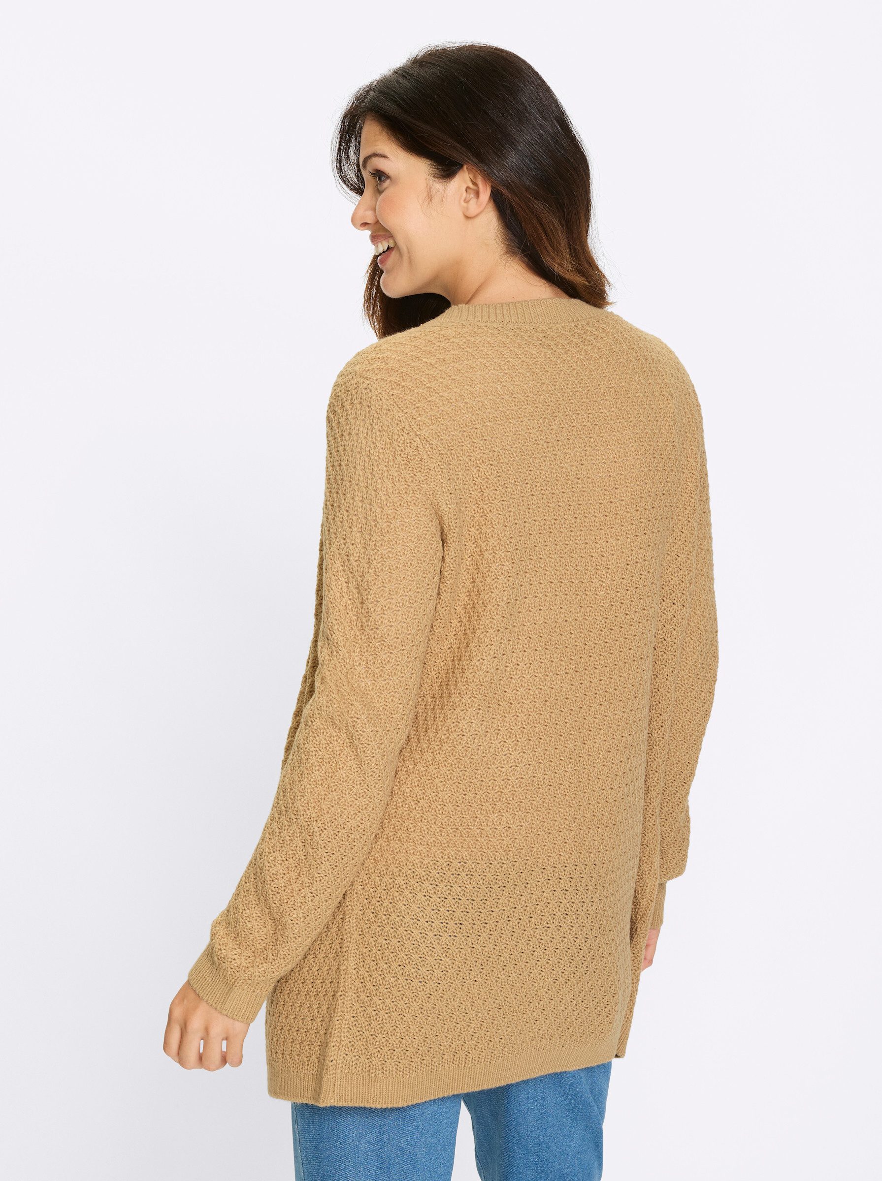 Sieh an! Strickjacke Strickjacke Langarm Sonstiger Warencharakter günstig online kaufen