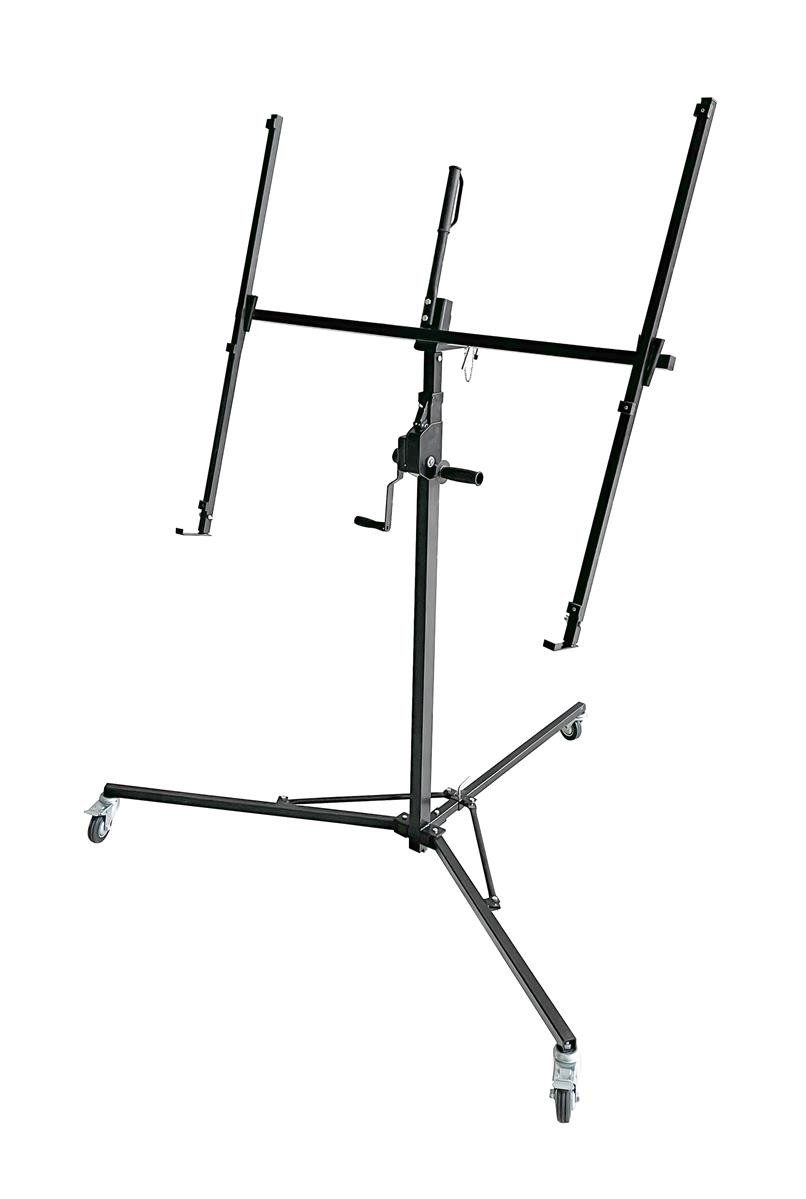 rikta Plattenheber rikta Plattenheber für Trockenbau, höhenverstellbar 155 bis 300 cm, max. 40 kg Traglast, 1-tlg.], Komplettset, Höhenverstellbarer Plattenheber 155-300 cm mit Tragkraft bis 40 kg