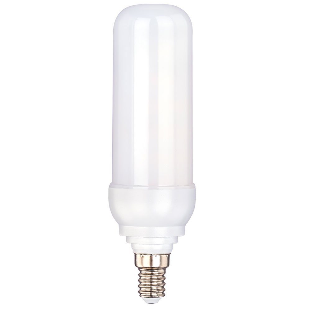 Leuchte Flammen LED-Leuchtmittel, Feuer Effekt Flacker Lampe LED E14 Globo Leuchtmittel