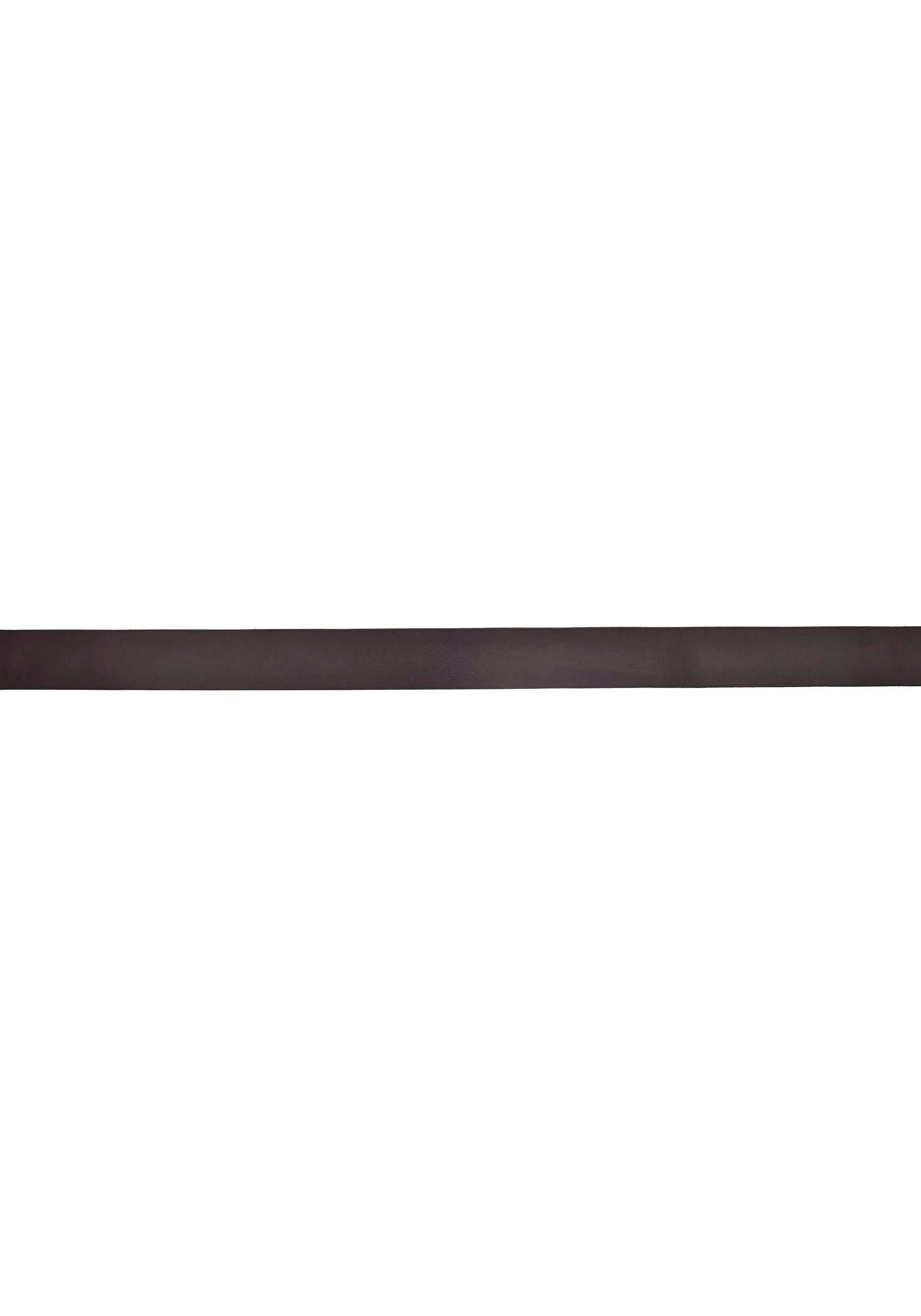 Animal-Design dunkelbraun mit Schließe Ledergürtel b.belt