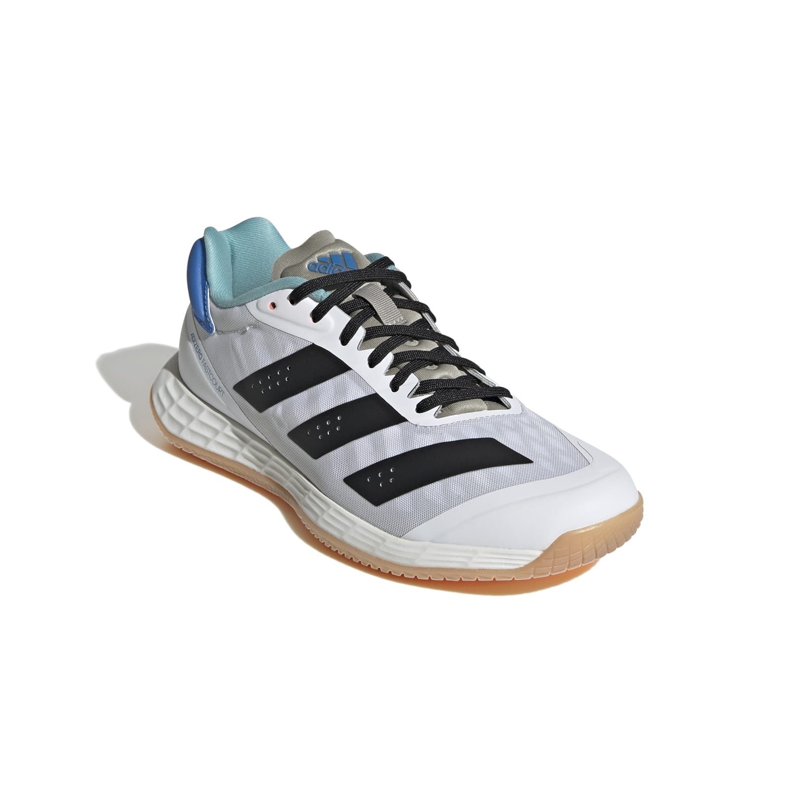 adidas Performance Hallen-Indoorschuhe Adizero FastCourt 2.0 weiss/schwarz Damen Squashschuh