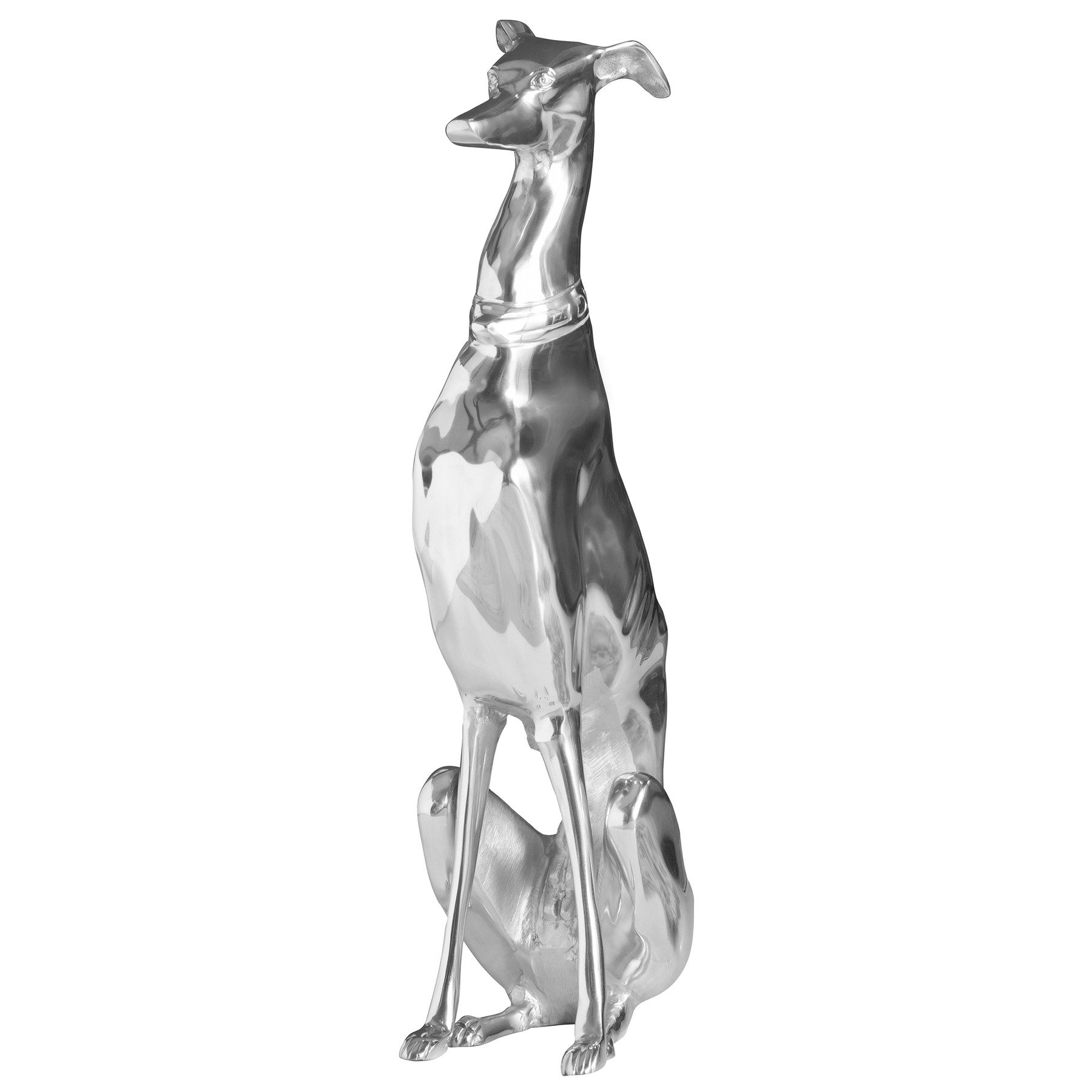 riess-ambiente Tierfigur GREYHOUND 70cm silber · günstig online kaufen