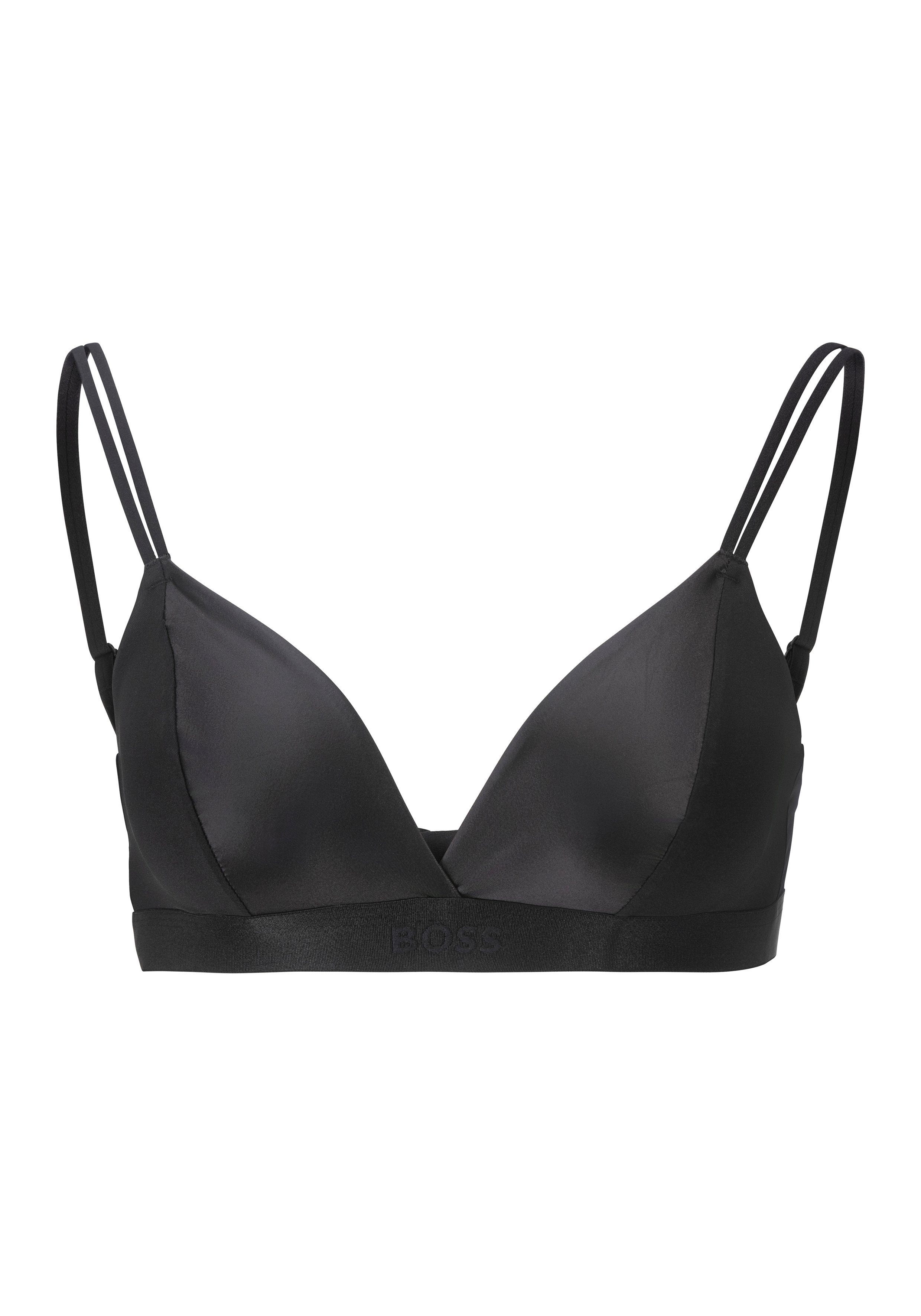 BOSS Bralette-BH TRIANGLE SELECT mit elastischem Logobund