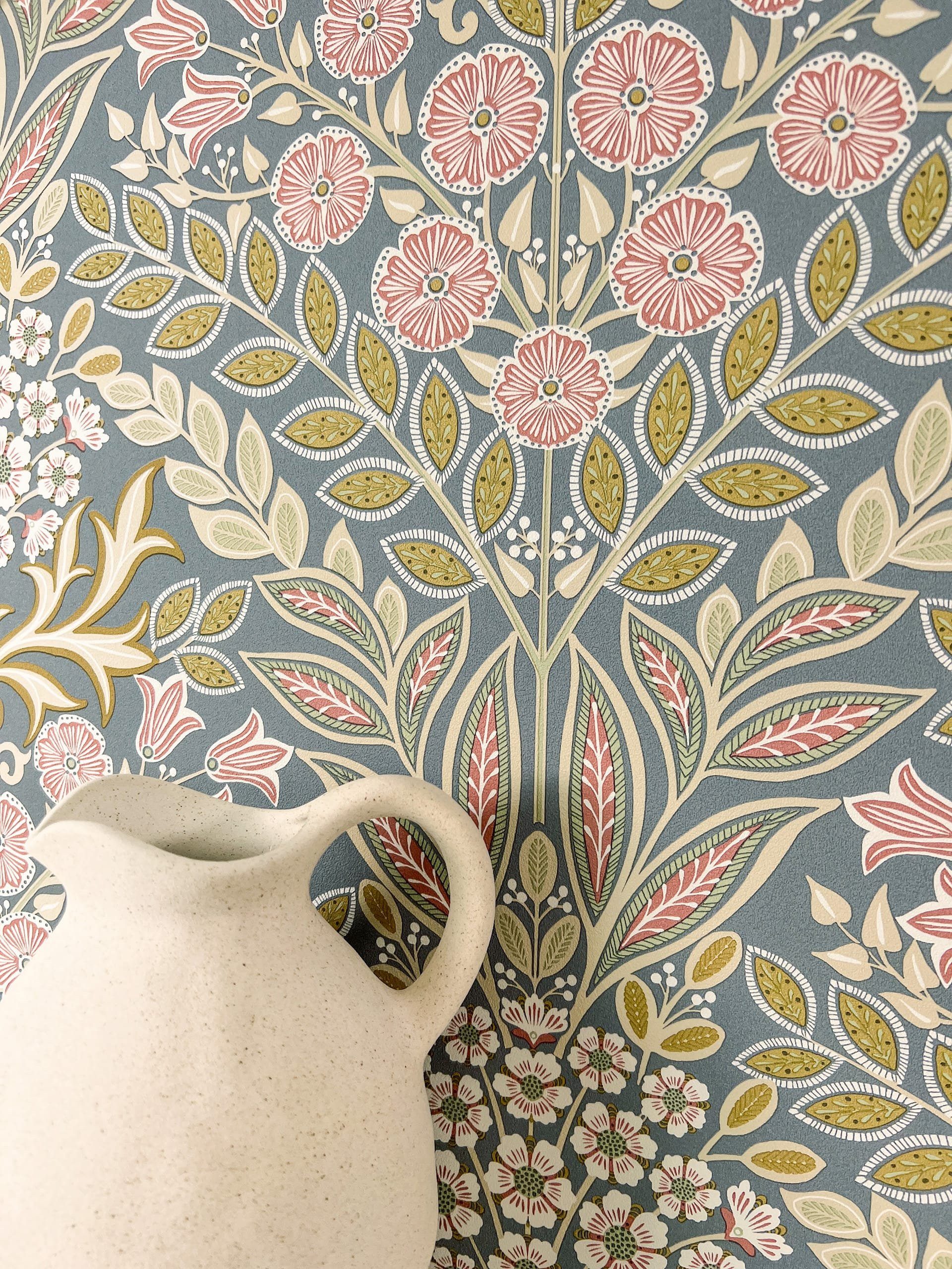 Newroom Vliestapete, Grau Tapete Floral Blumen günstig online kaufen