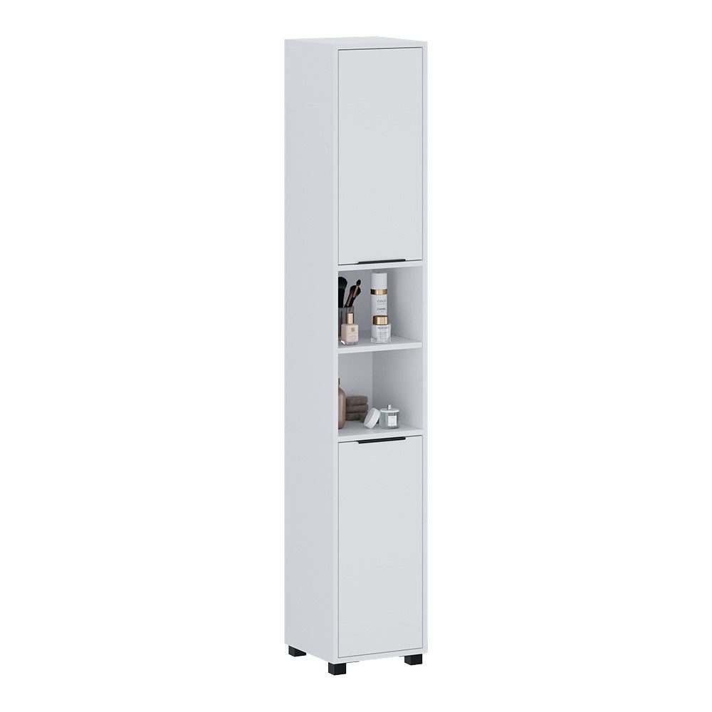 Vicco Hochschrank Alina, Weiß, 30 x 176 cm mit 2 Türen (1-St) – Bild 5 von 5